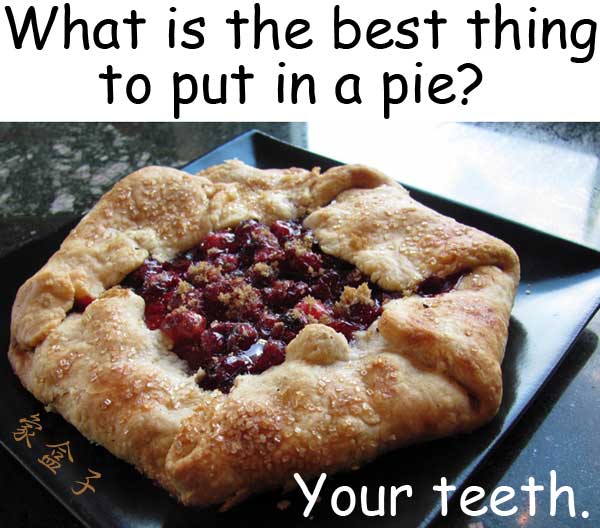 pie 派 餡餅 牙齒 teeth