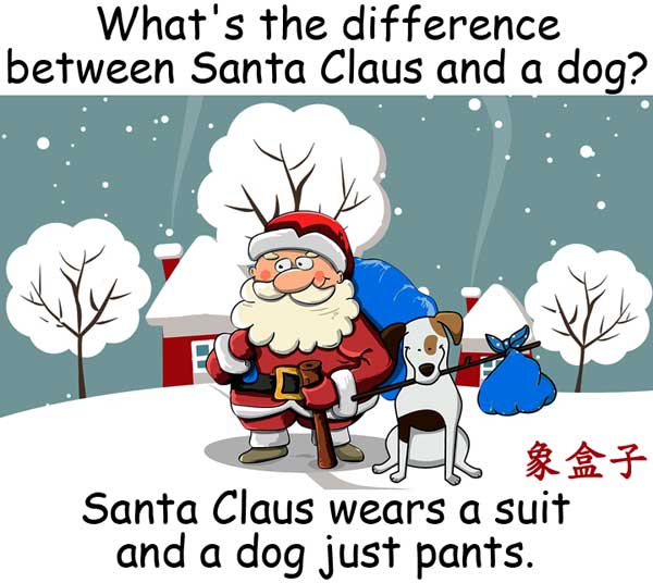 聖誕老人 Santa Claus 狗 dog