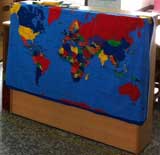 世界地圖 教室佈置